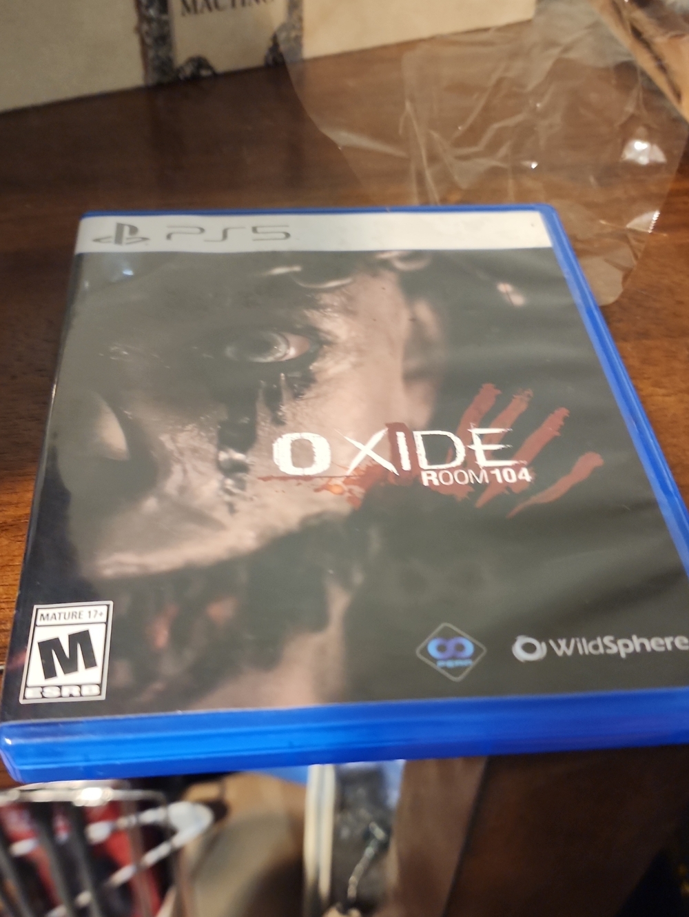 Oxide Room 104 (PS5) — Black & Red Horror Game